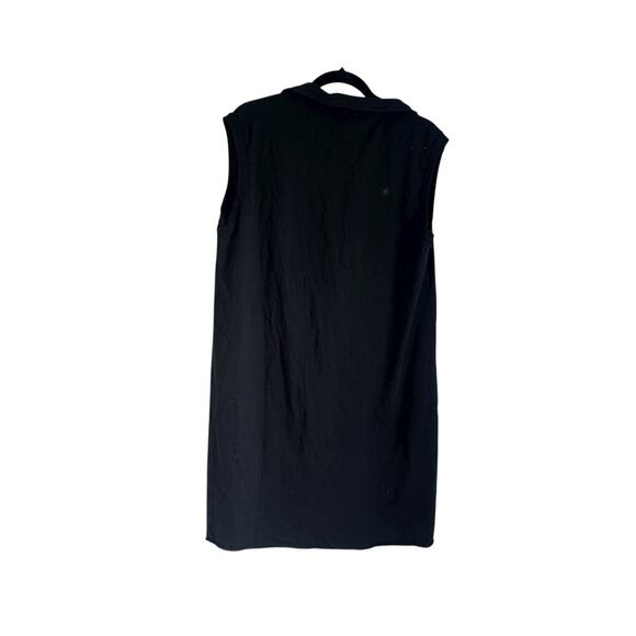Frank & Eileen Mini Lily Popover Henley Tank Dress Sleeveless Black Size L NWOT - Picture 4 of 10